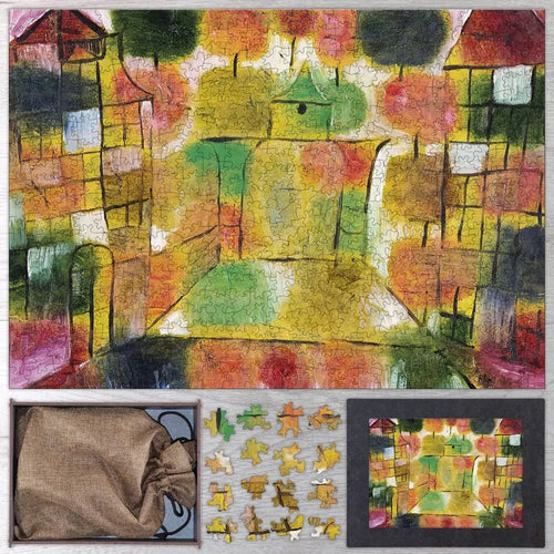 Tree and Architecture - Rhythms Puzzle - PuzzlesPrint