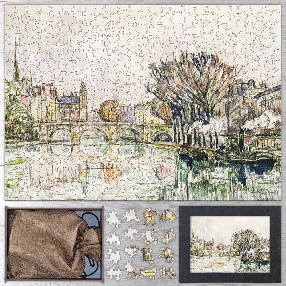 The Pont Neuf, Paris Puzzle - PuzzlesPrint