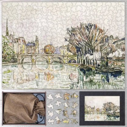 The Pont Neuf, Paris Puzzle - PuzzlesPrint