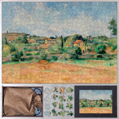 The Bellevue Plain, also called The Red Earth Puzzle - PuzzlesPrint