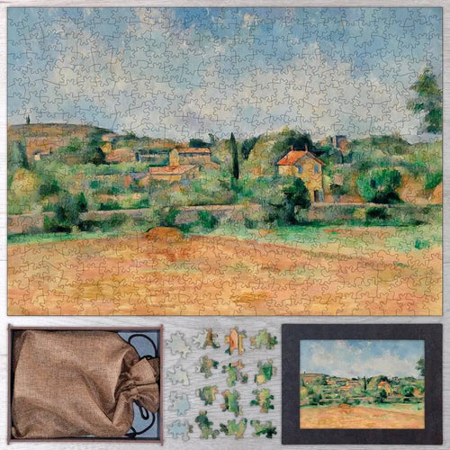 The Bellevue Plain, also called The Red Earth Puzzle - PuzzlesPrint