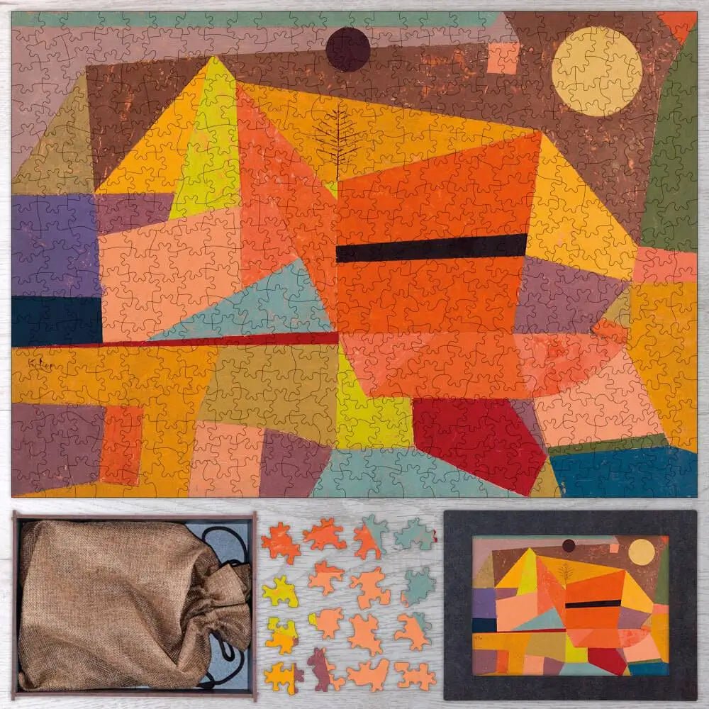 Joyful Mountain Landscape Puzzle - PuzzlesPrint