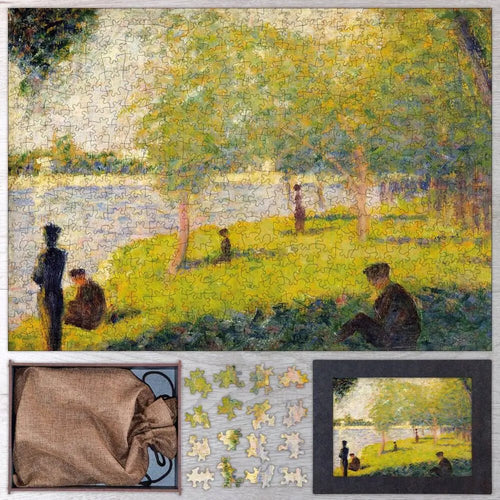 Study for A Sunday on La Grande Jatte Puzzle - PuzzlesPrint