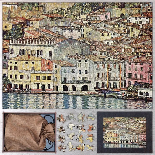 Malcesine on Lake Garda Puzzle - PuzzlesPrint