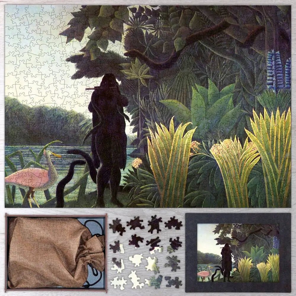 The Snake Charmer Puzzle - PuzzlesPrint