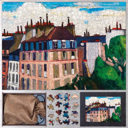 Rooftops, Paris Puzzle - PuzzlesPrint