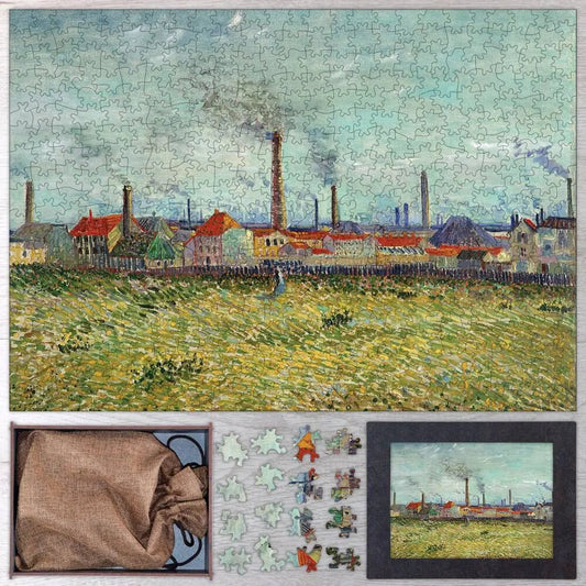 Factories at Clichy Puzzle - PuzzlesPrint