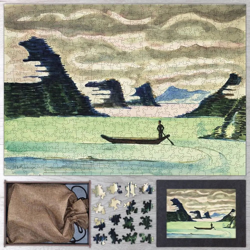 Mountain Lake Puzzle - PuzzlesPrint