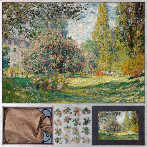 Landscape - The Parc Monceau Puzzle - PuzzlesPrint
