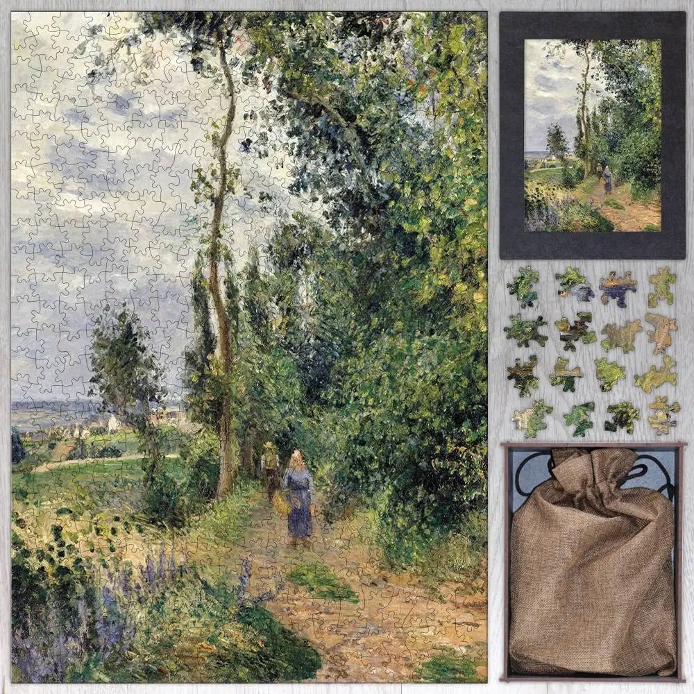 Côte des Grouettes, near Pontoise Puzzle - PuzzlesPrint