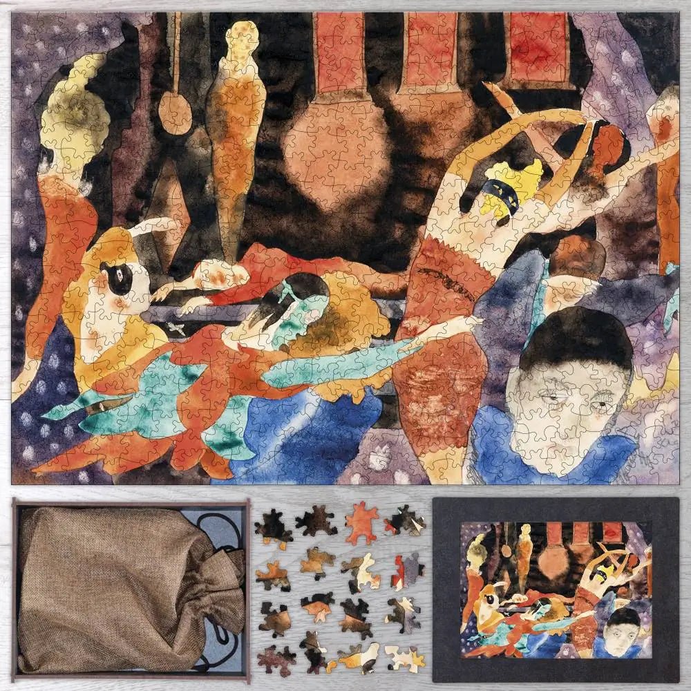 The Masque of the Red Death Puzzle - PuzzlesPrint