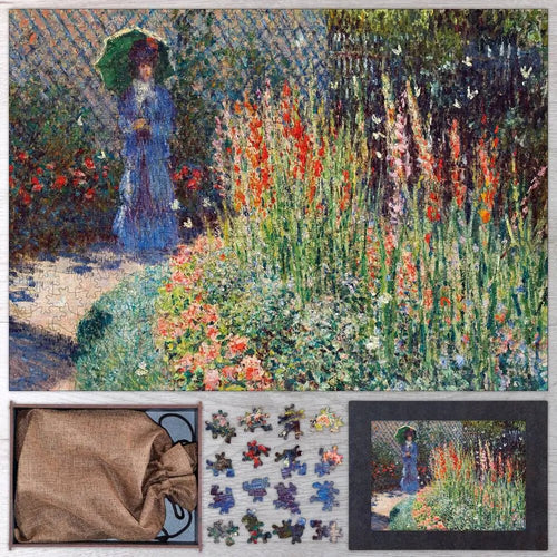 Rounded Flower Bed Puzzle - PuzzlesPrint