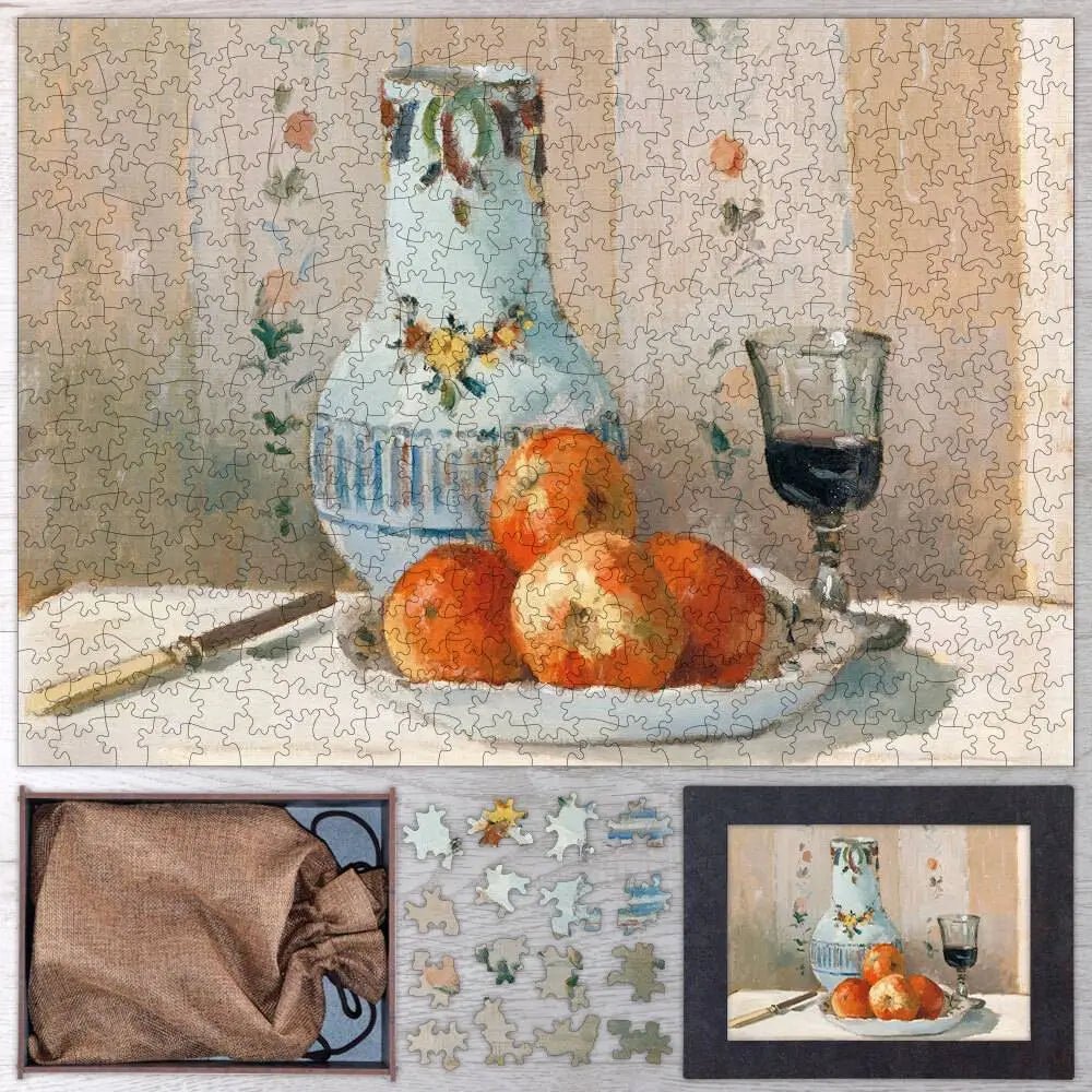 Still Life with Apples and Pitcher Puzzle - PuzzlesPrint