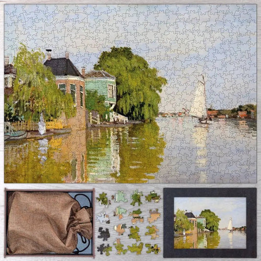 Houses on the Achterzaan Puzzle - PuzzlesPrint