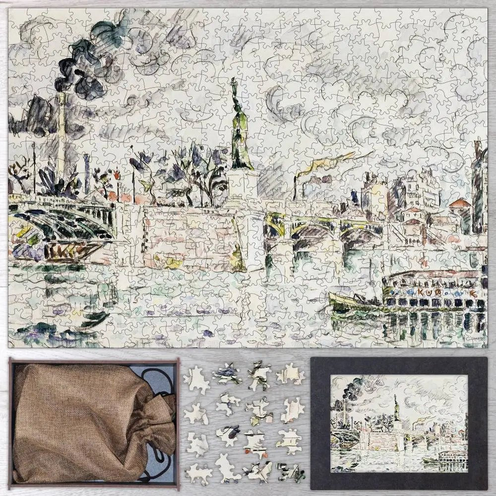 The Grenelle Bridge Puzzle - PuzzlesPrint