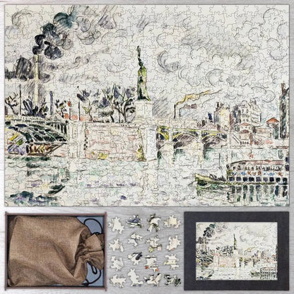 The Grenelle Bridge Puzzle - PuzzlesPrint