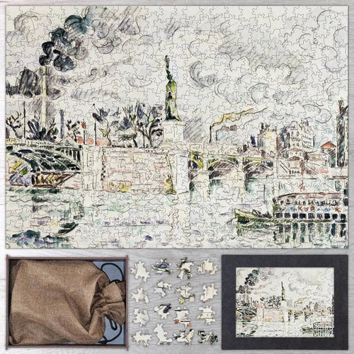 The Grenelle Bridge Puzzle - PuzzlesPrint