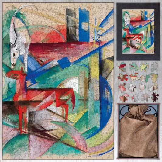 Landscape with Animals Puzzle - PuzzlesPrint