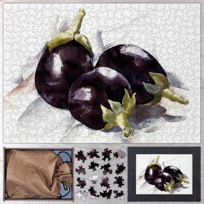 Eggplants Puzzle - PuzzlesPrint