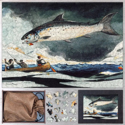 A Good Pool, Saguenay River Puzzle - PuzzlesPrint