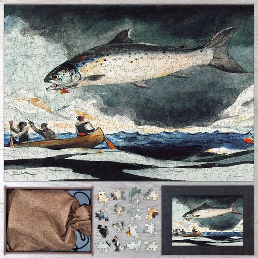 A Good Pool, Saguenay River Puzzle - PuzzlesPrint