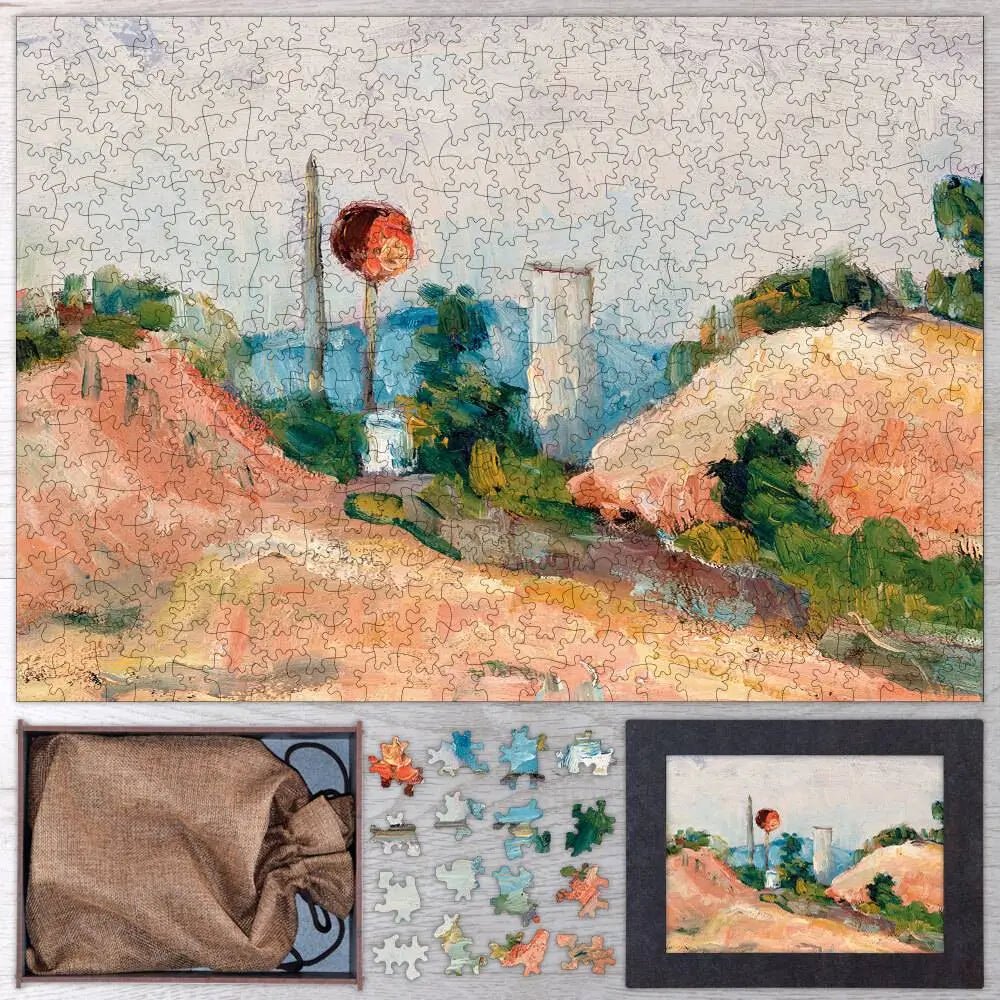 Railroad Cut Puzzle - PuzzlesPrint