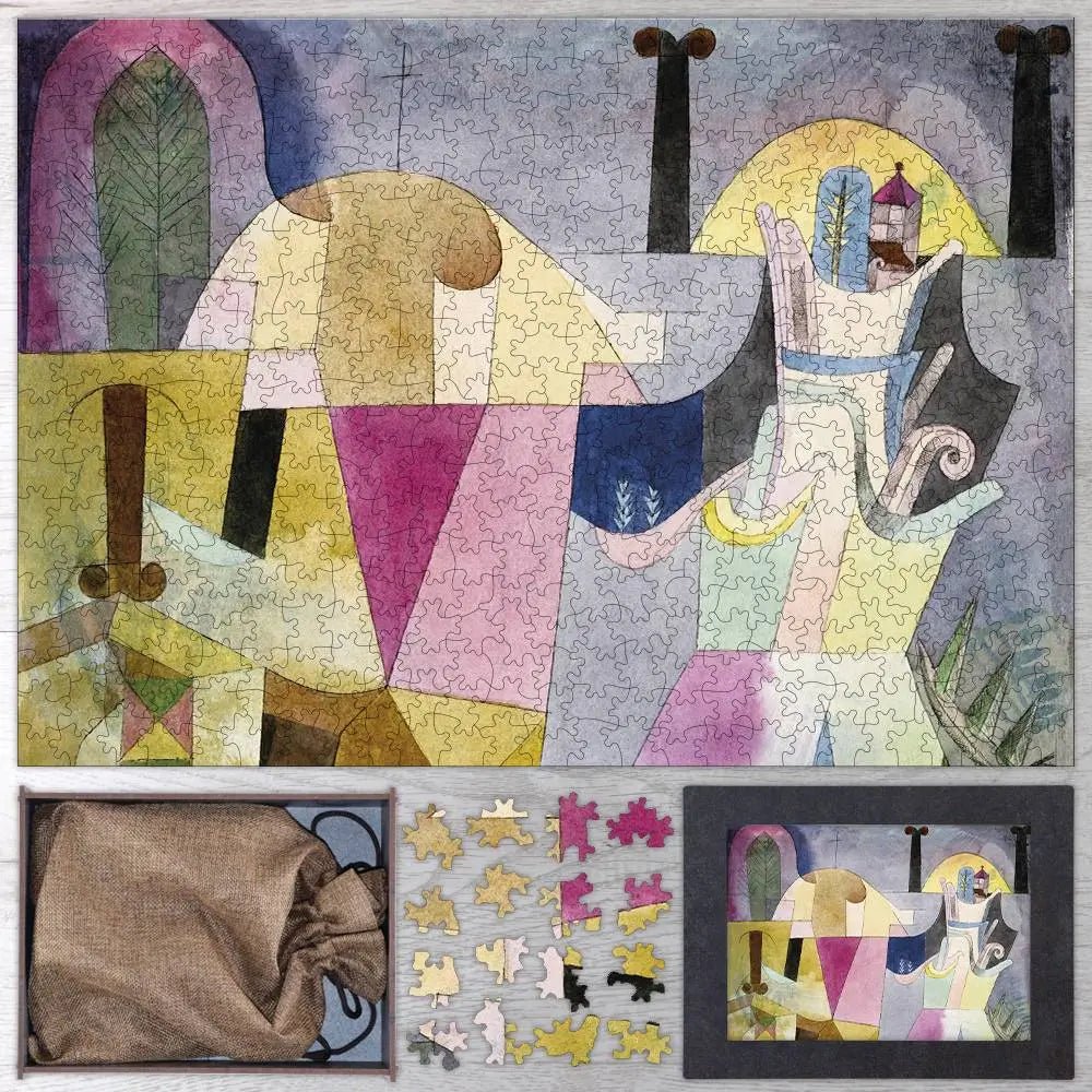 Black Columns in a Landscape Puzzle - PuzzlesPrint