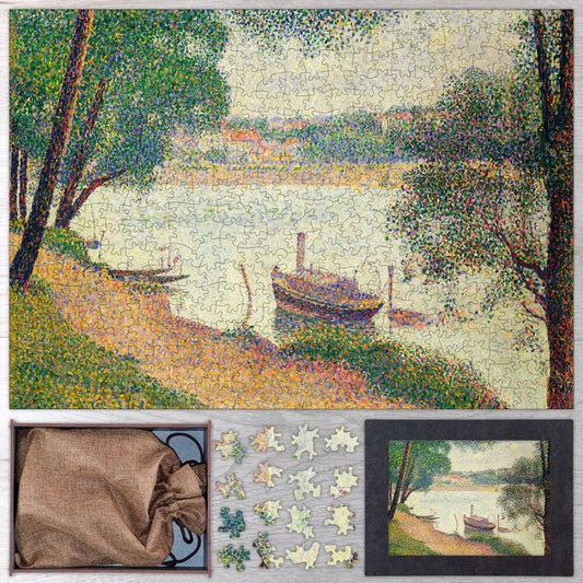 Gray Weather, Grande Jatte Puzzle - PuzzlesPrint