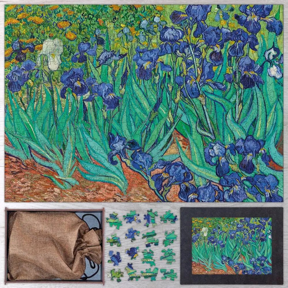 Irises Puzzle - PuzzlesPrint
