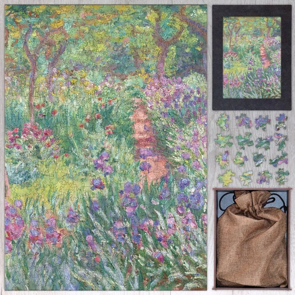 The Artist's Garden at Giverny Puzzle - PuzzlesPrint