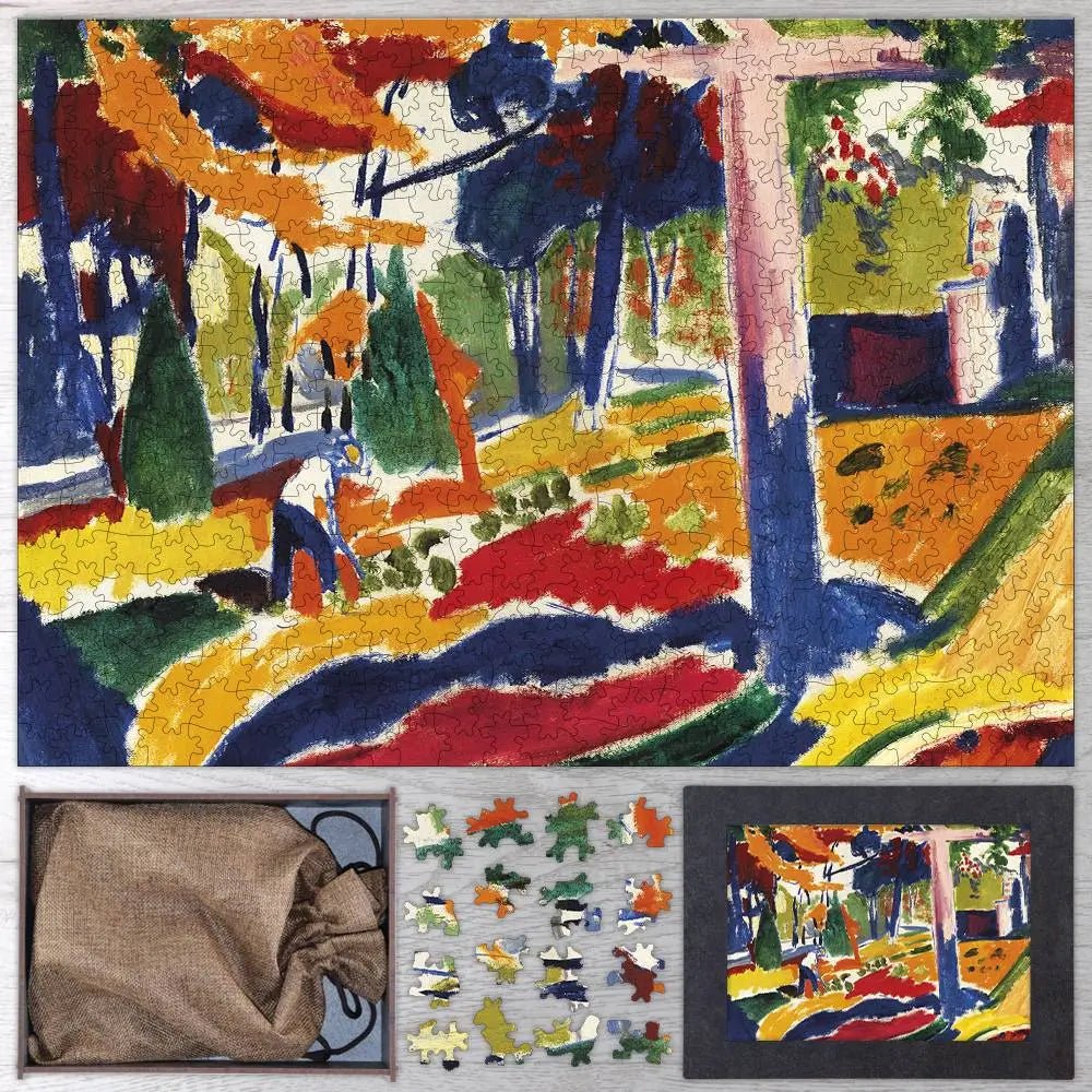 Garden Puzzle - PuzzlesPrint