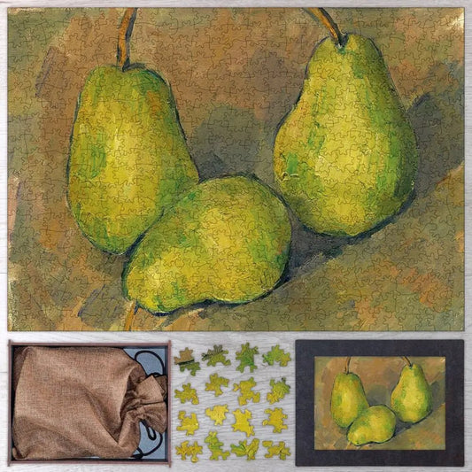 Three Pears Puzzle - PuzzlesPrint