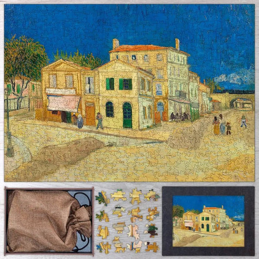 The Yellow House Puzzle - PuzzlesPrint