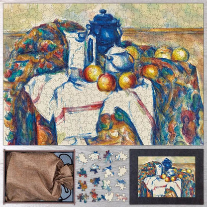 Still Life with Blue Pot Puzzle - PuzzlesPrint