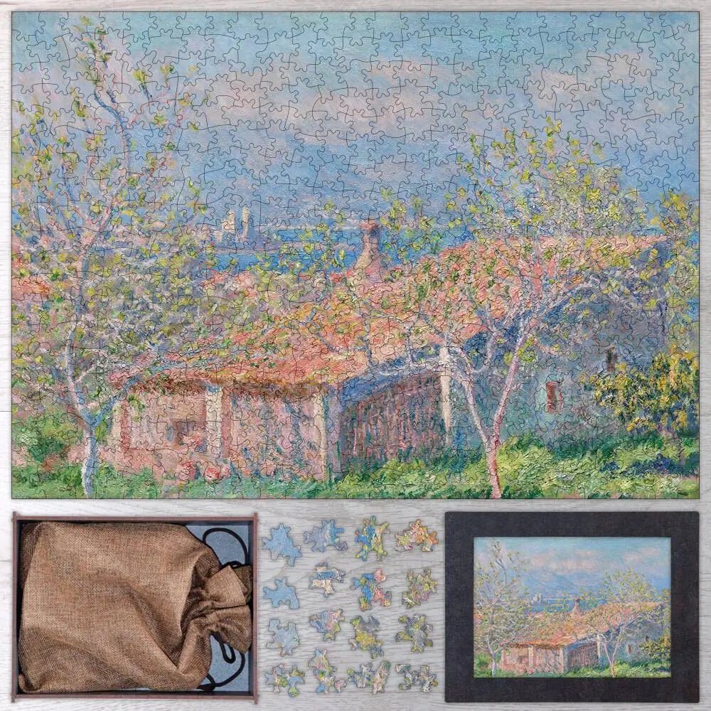 Gardener's House at Antibes Puzzle - PuzzlesPrint