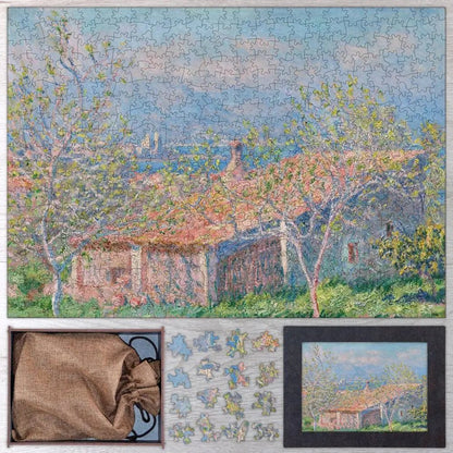 Gardener's House at Antibes Puzzle - PuzzlesPrint