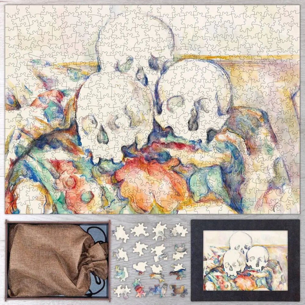 Three Skulls Puzzle - PuzzlesPrint