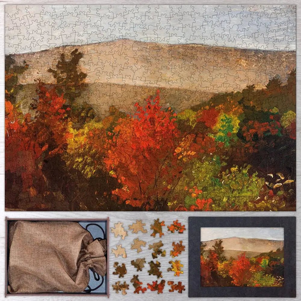 Autumn Tree Tops Puzzle - PuzzlesPrint