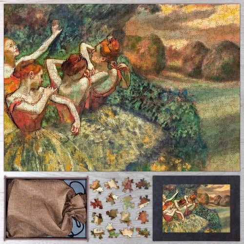 Four Dancers Puzzle - PuzzlesPrint