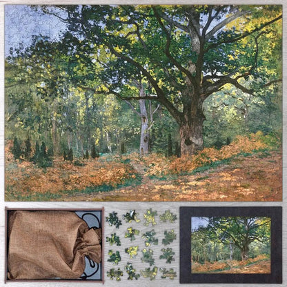 The Bodmer Oak, Fontainebleau Forest Puzzle - PuzzlesPrint