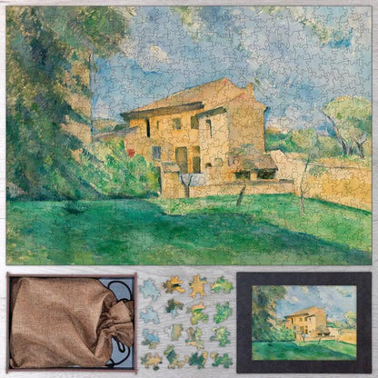 The Farm at the Jas de Bouffan Puzzle - PuzzlesPrint