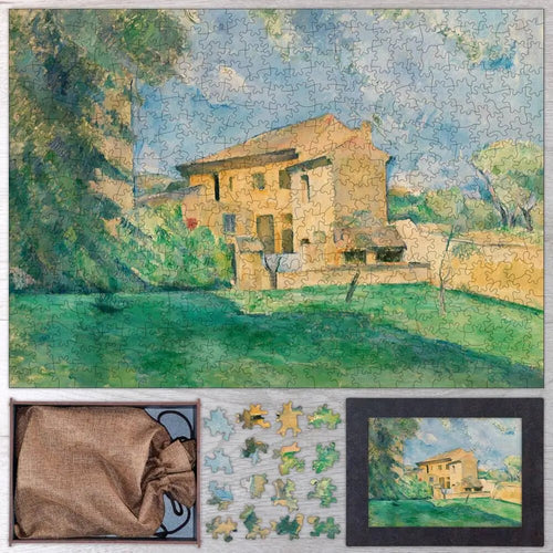 The Farm at the Jas de Bouffan Puzzle - PuzzlesPrint