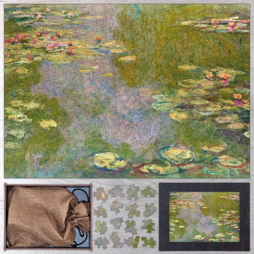 Water Lilies Puzzle - PuzzlesPrint
