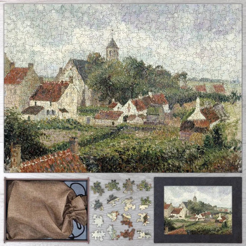 Le village de Knocke Puzzle - PuzzlesPrint