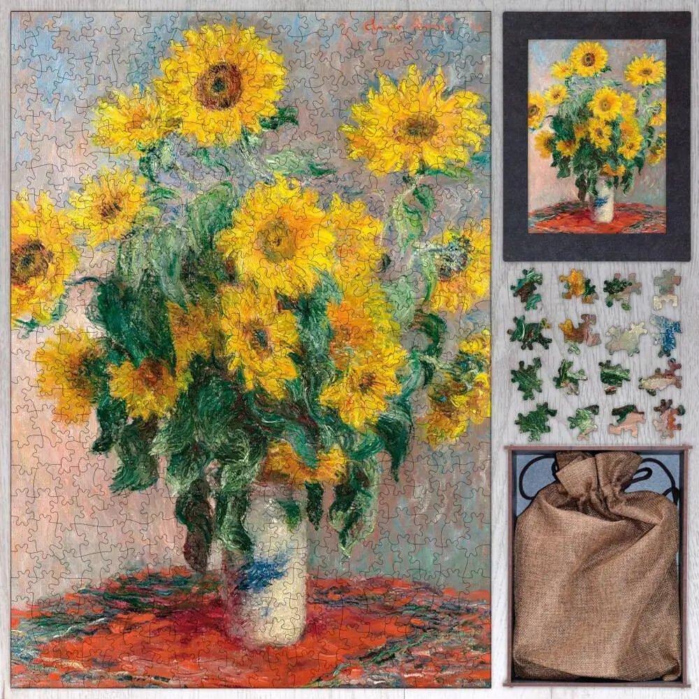 Bouquet of Sunflowers Puzzle - PuzzlesPrint