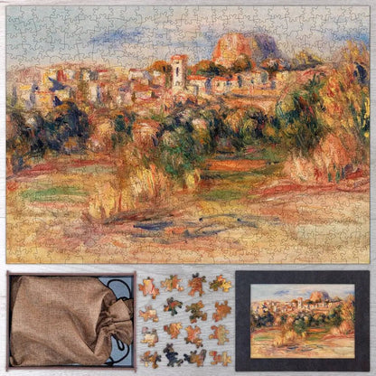 Landscape, La Gaude Puzzle - PuzzlesPrint