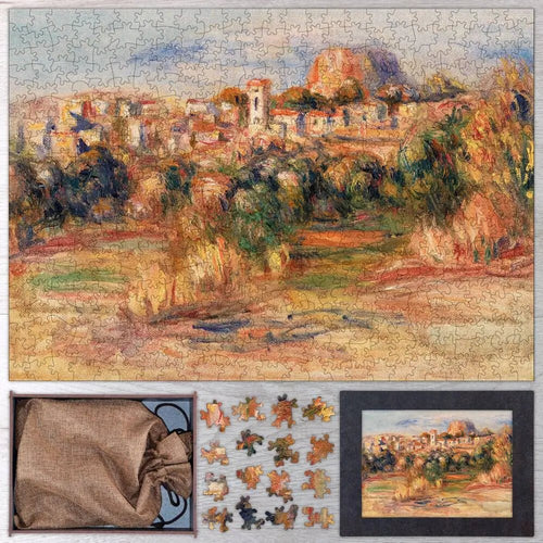 Landscape, La Gaude Puzzle - PuzzlesPrint