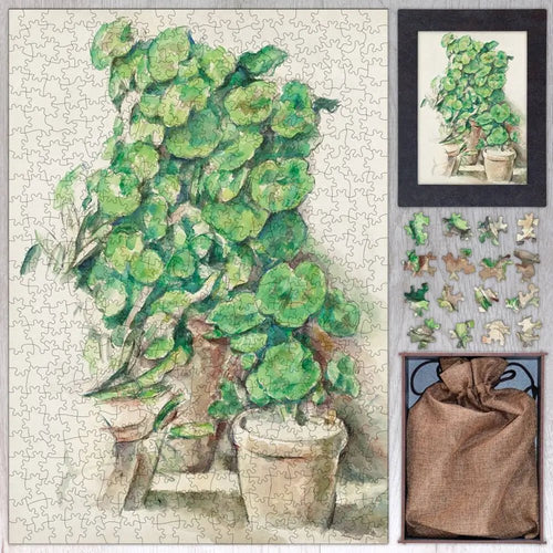 Geraniums Puzzle - PuzzlesPrint