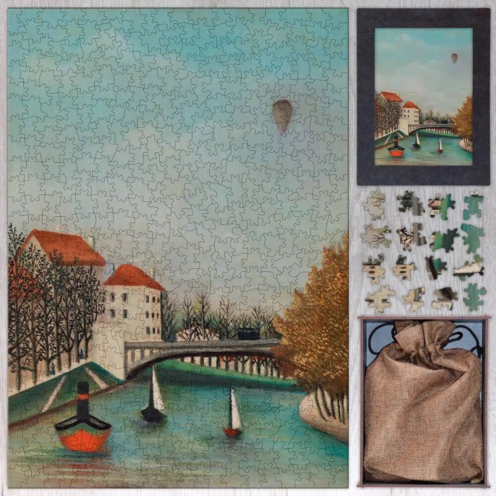 Study for View of the Pont de Sèvres Puzzle - PuzzlesPrint