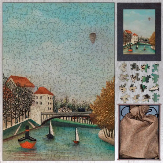 Study for View of the Pont de Sèvres Puzzle - PuzzlesPrint